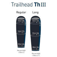 Спальный мешок Sea to Summit Trailhead TvIII 2019 Left Zip Midnight/Cobalt Long 198 см (STS ATH3-L)