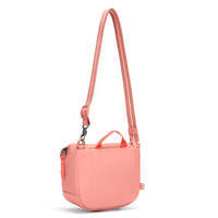 Женская сумка антивор Pacsafe GO Saddle Crossbody 6 ст. защиты 7 л Розовый (35140340)