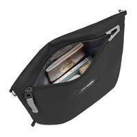 Женская сумка антивор Pacsafe GO Crossbody Pouch 4 ст. защиты 3.5 л Черный (35125130)