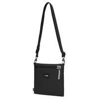Женская сумка антивор Pacsafe GO Crossbody Pouch 4 ст. защиты 3.5 л Черный (35125130)