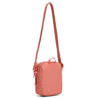 Женская сумка антивор Pacsafe GO Micro Crossbody 4 ст. защиты 1.5л Розовый (35130340)