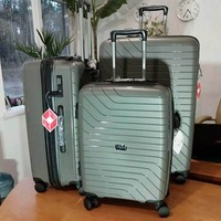 Чемодан на 4-х колесах Swissbrand Eden L 115/132л Charcoal (DAS302514)