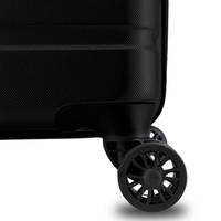 Чемодан на 4-х колесах Swissbrand Freya L 109/123л Black (DAS302526)