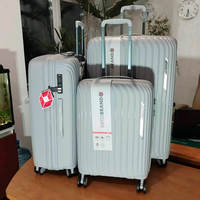 Чемодан на 4-х колесах Swissbrand Narberth L 105л Grey (DAS302551)
