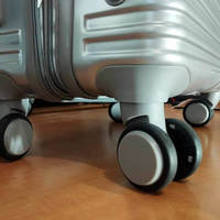 Чемодан на 4-х колесах Swissbrand Rome S 54/62л Silver (DAS302557)