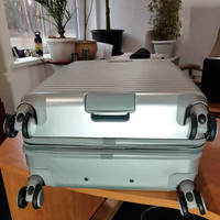 Чемодан на 4-х колесах Swissbrand Rome S 54/62л Silver (DAS302557)