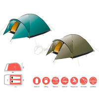 Палатка двухместная Grand Canyon Topeka 2 Alu Capulet Olive (DAS302740)