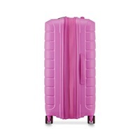 Чемодан на 4-х колесах Roncato Butterfly 73/87л Сиреневый с розовым (418182/61)