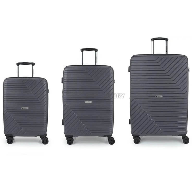 Чемодан на 4-х колесах Gabol Osaka S 39/44л Grey (930677)