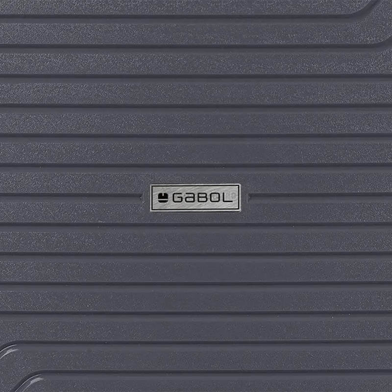 Чемодан на 4-х колесах Gabol Osaka S 39/44л Grey (930677)