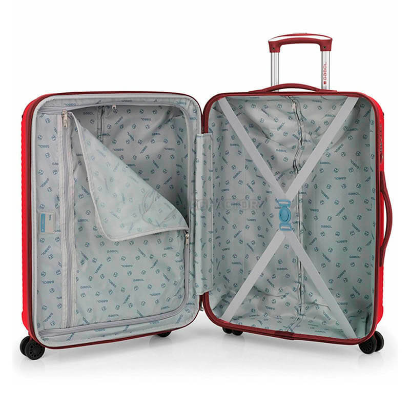 Чемодан на 4-х колесах Gabol Balance XP M 69/77.9л Red (930684)