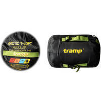 Спальный мешок Tramp Arctic Regular правый Green/Grey 200/80-50 см (UTRS-093R-R)