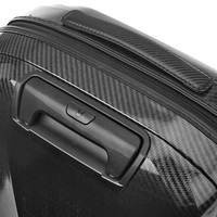 Чемодан на 4-х колесах Roncato We Are Glam Deluxe 120/127 л Черный/Графит (5961/0122)