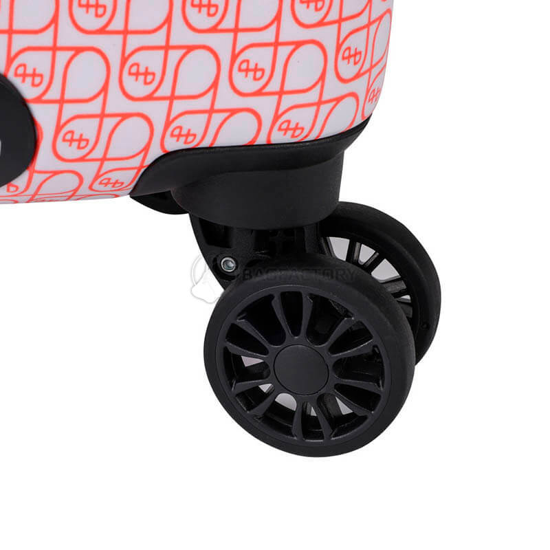 Чемодан Hedgren Comby Grip XS 39.8 л Coral/Grey Signature Print (HCMBY01XS/869-01)