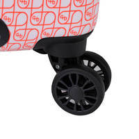 Чемодан Hedgren Comby Grip XS 39.8 л Coral/Grey Signature Print (HCMBY01XS/869-01)