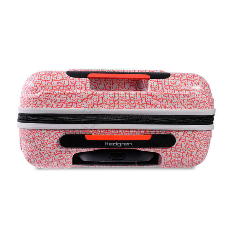 Чемодан Hedgren Comby Grip XS 39.8 л Coral/Grey Signature Print (HCMBY01XS/869-01)