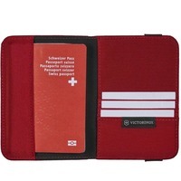 Обложка для паспорта Victorinox Travel Accessories 5.0 Red з RFID защитой (Vt610607)