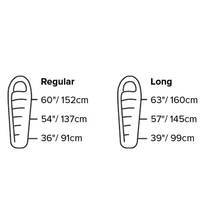 Спальный мешок Big Agnes Greystone 20 (600 DownTek) Long Rooibos Left Zip 198 см (021.0207)