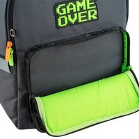 Школьный рюкзак Kite Education Game Over Серый 15л (K24-770M-4)