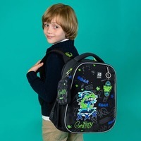 Школьный рюкзак Kite Education каркасный Roar Черный 16л (K24-531M-5)
