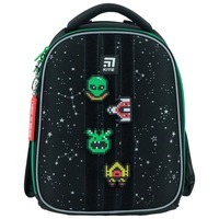 Школьный рюкзак Kite Education каркасный UFO Черный 12л (K24-555S-7)