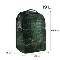 Городской подростковый рюкзак Kite Education teens 2595L-2 Зеленый 19л (K24-2595L-2)