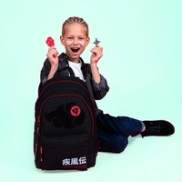 Школьный рюкзак для подростка Kite Education teens Naruto Черный 19л (NR24-2575M)