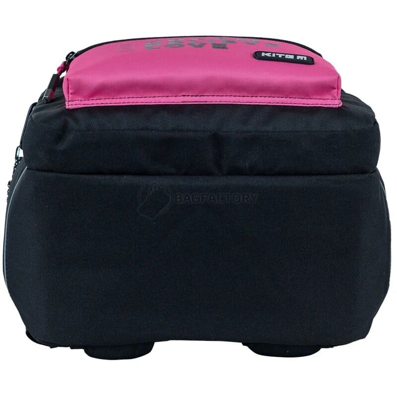 Школьный рюкзак для подростка Kite Education teens 2575M LED Черный/Розовый 19л (K24-2575M (LED))