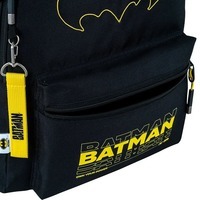 Школьный рюкзак для подростка Kite Education teens DC Comics Batman LED Черный 19л DC24-2575M (LED)
