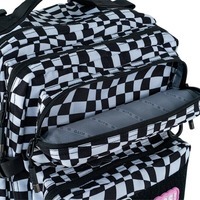 Школьный рюкзак для подростка Kite Education teens 2593L-3 Черный/Белый 21.5л (K24-2593L-3)