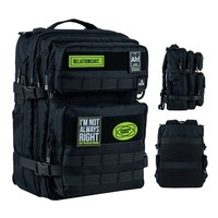 Школьный рюкзак для подростка Kite Education teens 2593L-1 Черный 21.5л (K24-2593L-1)