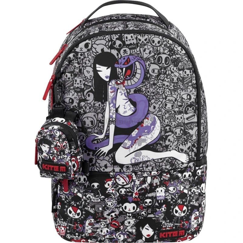 Школьный рюкзак для подростка Kite Education teens tokidoki Разноцветный 21л (TK22-2569L)