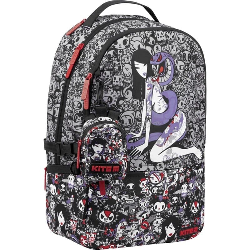 Школьный рюкзак для подростка Kite Education teens tokidoki Разноцветный 21л (TK22-2569L)