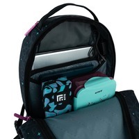 Школьный рюкзак для подростка Kite Education teens 2569L-1 Черный/Бирюзовый 21л (K24-2569L-1)