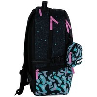 Школьный рюкзак для подростка Kite Education teens 2569L-1 Черный/Бирюзовый 21л (K24-2569L-1)