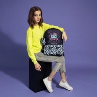 Школьный рюкзак для подростка Kite Education teens 2569L-1 Черный/Бирюзовый 21л (K24-2569L-1)