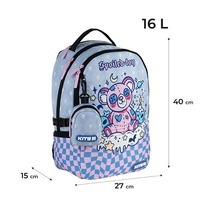 Школьный рюкзак для подростка Kite Education teens 2569M Голубой 16л (K24-2569M)