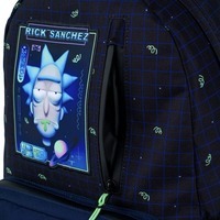 Школьный рюкзак для подростка Kite Education teens Rick and Morty Синий 18.5л (RM24-949L)