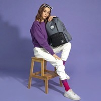 Школьный рюкзак для подростка Kite Education teens Hello Kitty Серый 18.5л (HK24-949L)