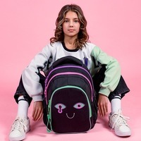 Городской подростковый рюкзак Kite Education teens 8001L-1 Черный 25.5л (K24-8001L-1)