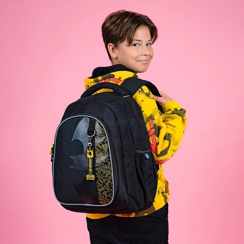 Городской подростковый рюкзак Kite Education teens DC Comics Черный 25.5л (DC24-8001L)