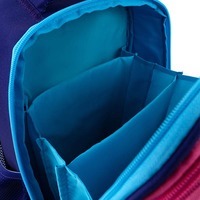 Школьный полукаркасный рюкзак GoPack Education Cute Rainbow Синий 15л (GO24-165M-1)