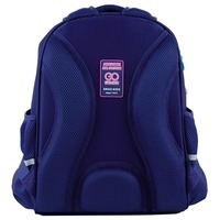 Школьный полукаркасный рюкзак GoPack Education Cute Rainbow Синий 15л (GO24-165M-1)