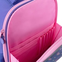 Школьный полукаркасный рюкзак GoPack Education Just Enjoy Фиолетовый 15л (GO24-165M-2)
