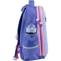 Школьный полукаркасный рюкзак GoPack Education Just Enjoy Фиолетовый 15л (GO24-165M-2)