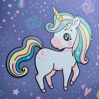 Школьный полукаркасный рюкзак GoPack Education Magic Dreams Фиолетовый 12л (GO24-165S-2)