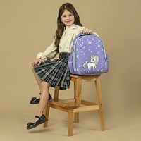 Школьный полукаркасный рюкзак GoPack Education Magic Dreams Фиолетовый 12л (GO24-165S-2)