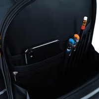Школьный полукаркасный рюкзак GoPack Education Speed Hunter Черный 12л (GO24-165S-3)