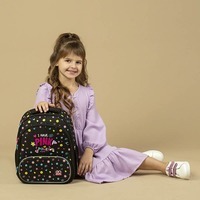 Школьный каркасный рюкзак GoPack Education Pink Power Принт 12.5л (GO24-597M-2)