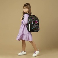 Школьный каркасный рюкзак GoPack Education Pink Power Принт 12.5л (GO24-597M-2)